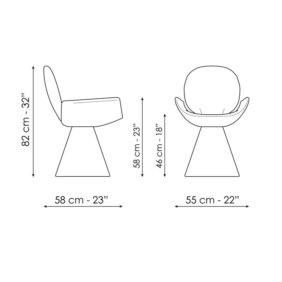 Элегантный стул Bonaldo Youpi