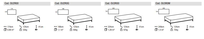 Уличный диван Ditre Italia Sanders Air Outdoor
