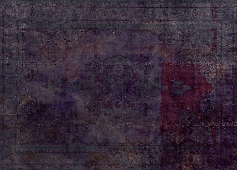 Фиолетовый ковер Golran D 7457