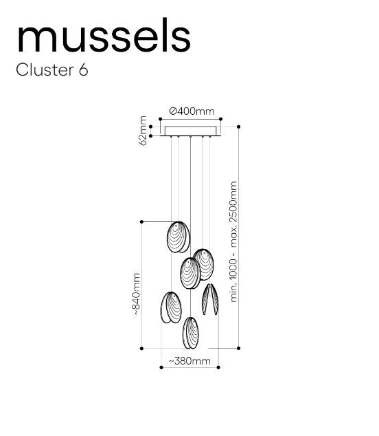 Элегантный светильник Bomma Mussels