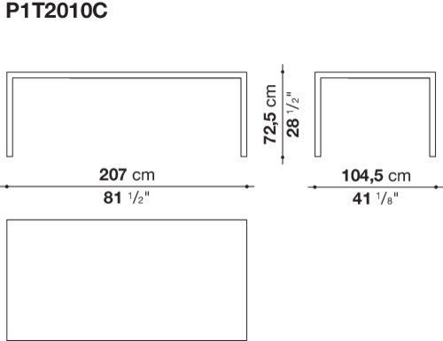 Стол для рабочего пространства B&B Progetto 1