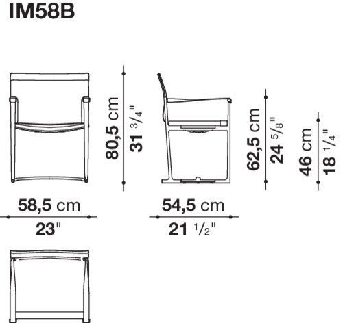 Складной стул B&B Mirto Indoor