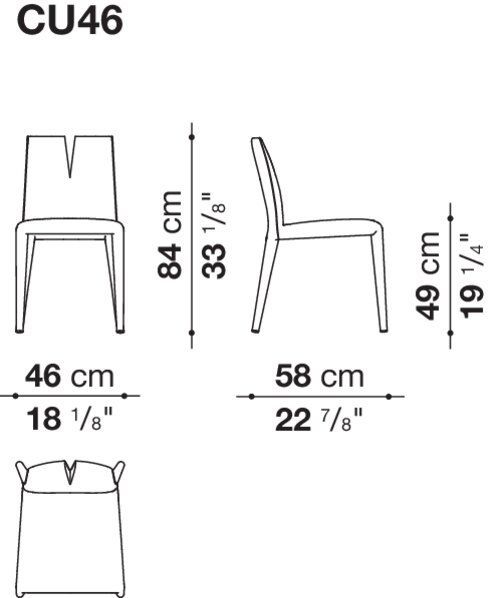 Обеденный стул B&B Cutter