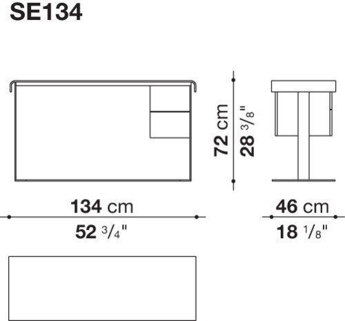 Письменный стол B&B Eileen Writing-Desk