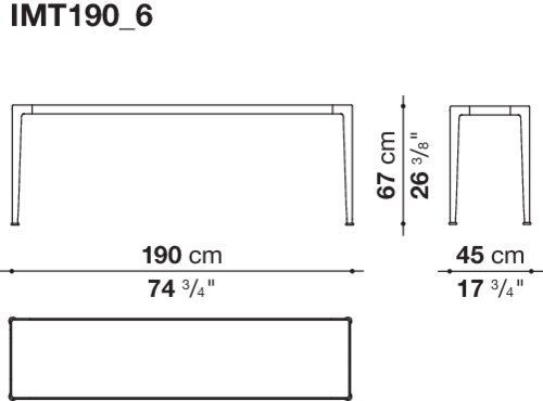 Элегантная консоль B&B Mirto Indoor