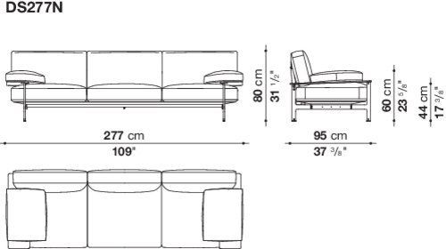 Дизайнерский диван B&B Diesis