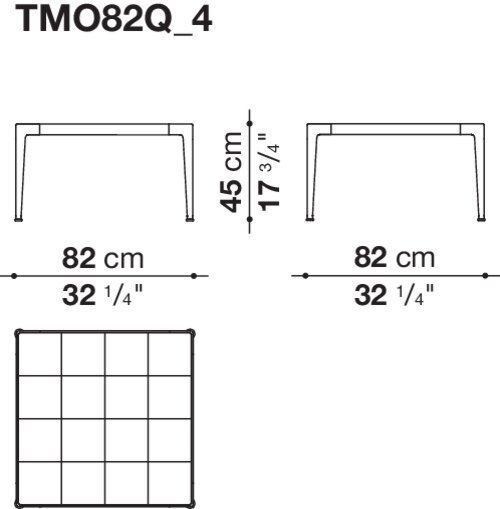 Дизайнерский стол B&B Mirto Outdoor