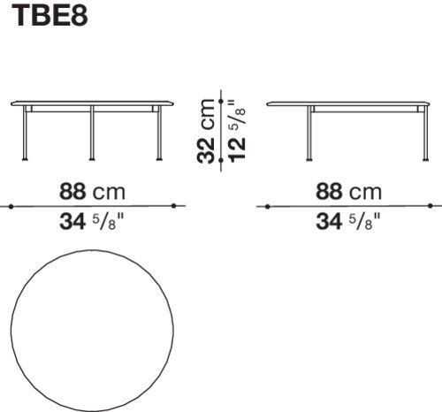 Уличный столик B&B Borea