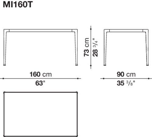 Обеденный стол B&B Mirto Outdoor