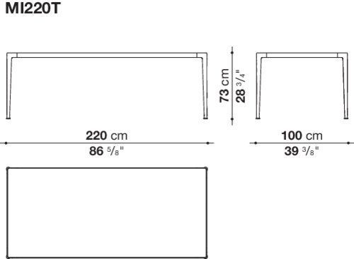 Обеденный стол B&B Mirto Outdoor