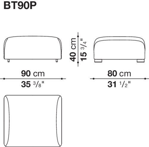 Садовый диван B&B Butterfly