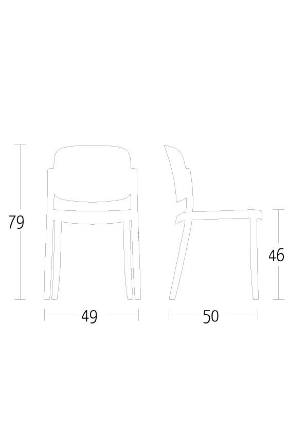 Домашний или уличный стул ALTACOM Dory AS019