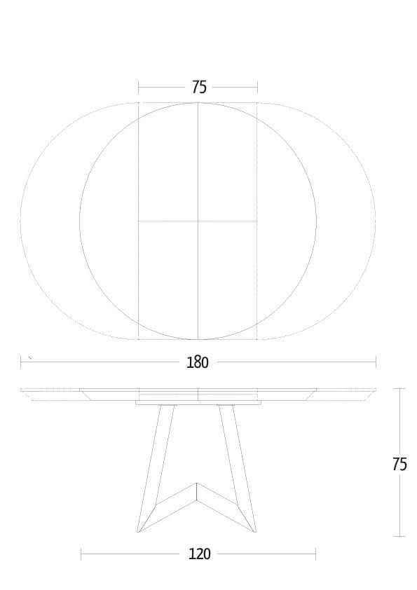 Дизайнерский стол ALTACOM Venus AT131/120