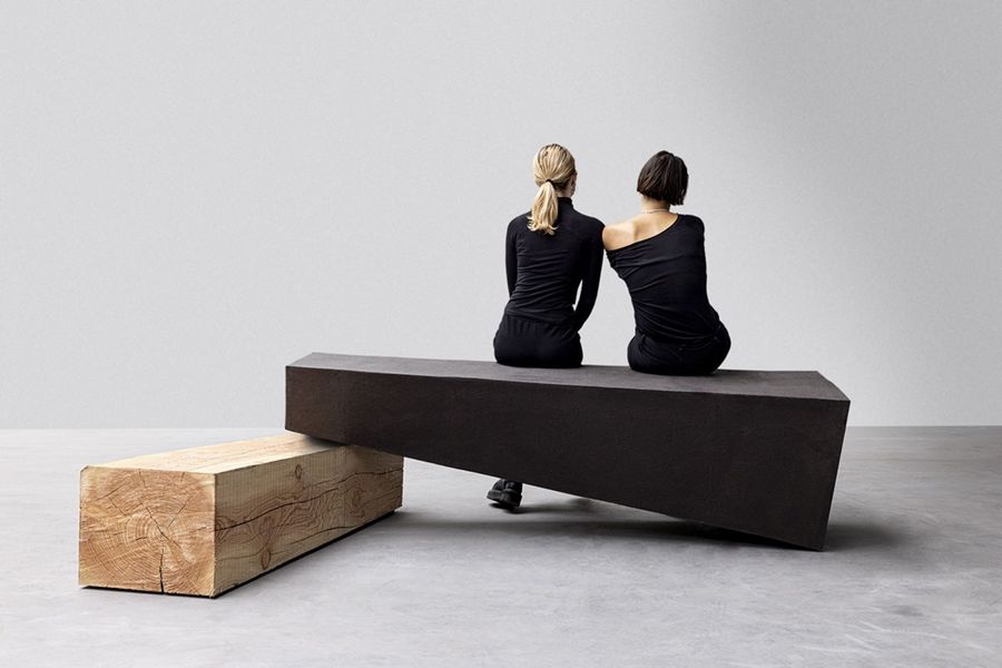 Уличная скамья ATELIER VIERKANT Embrace Bench