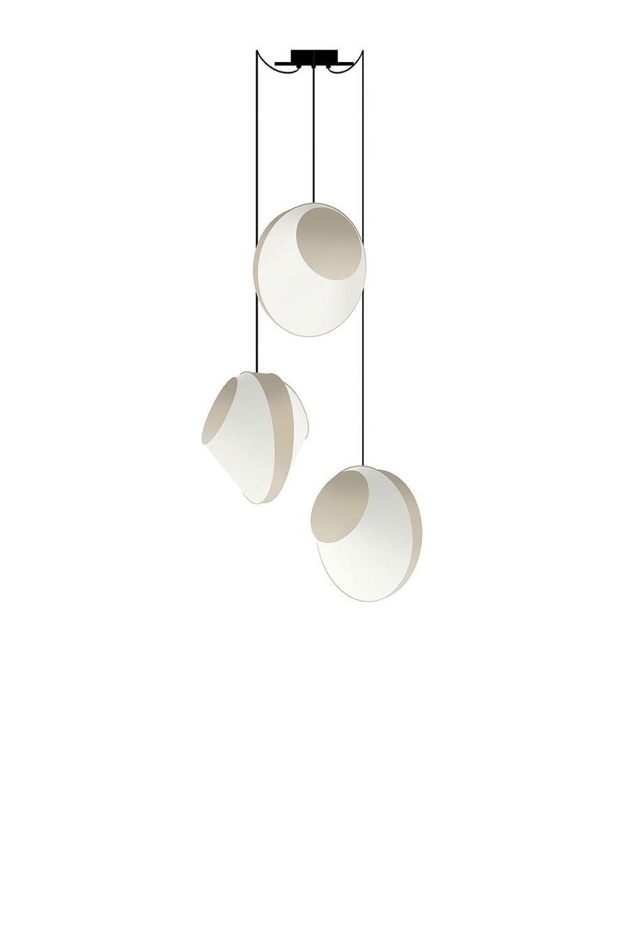 Дизайнерская люстра Designheure Lustre 3 Moyen Reef