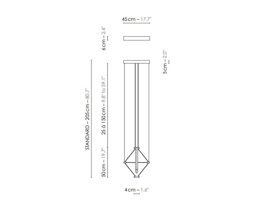 Подвесной светильник Designheure Suspension Mozaik