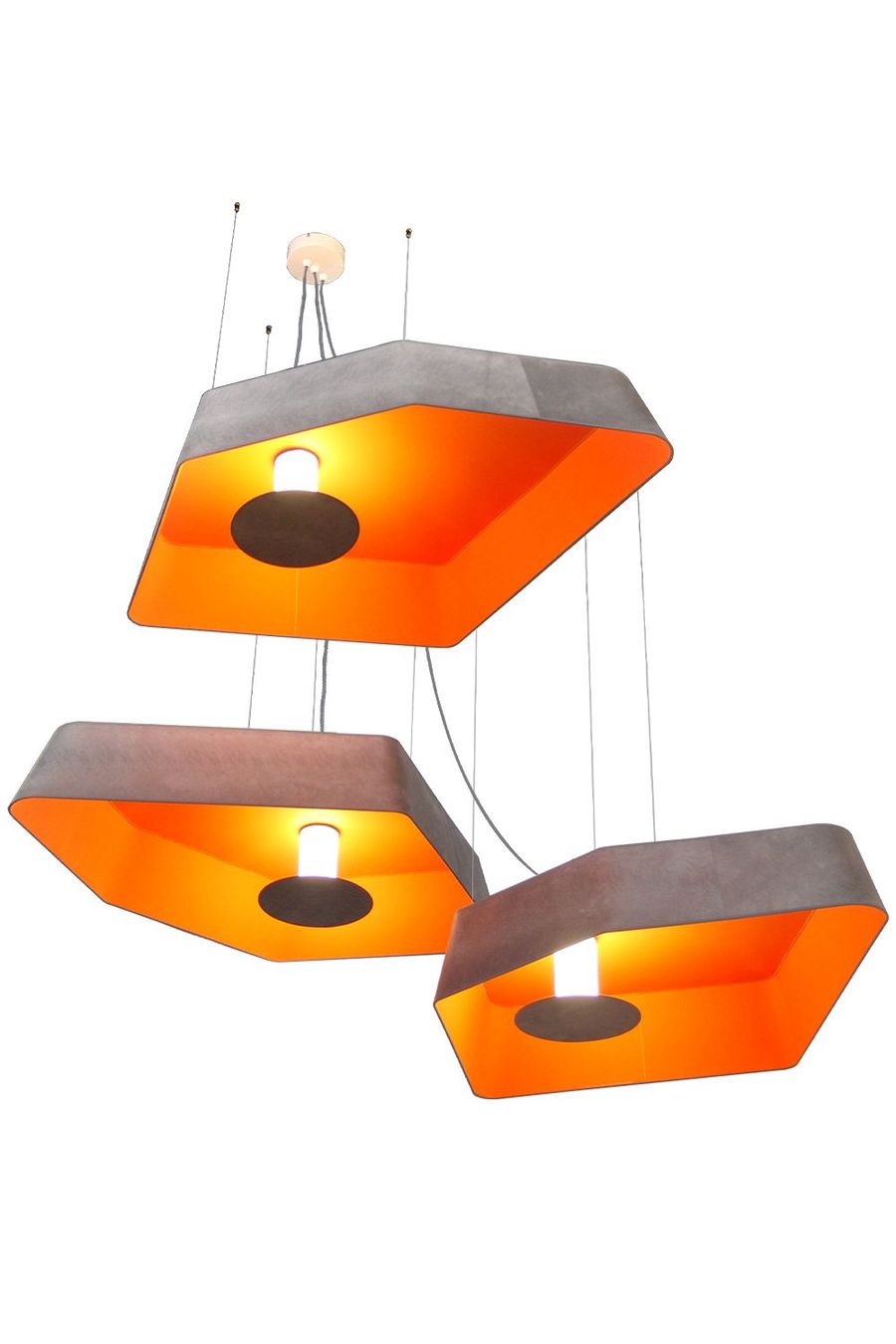 Подвесной светильник Designheure Suspension Trio Grand Nénuphar LED