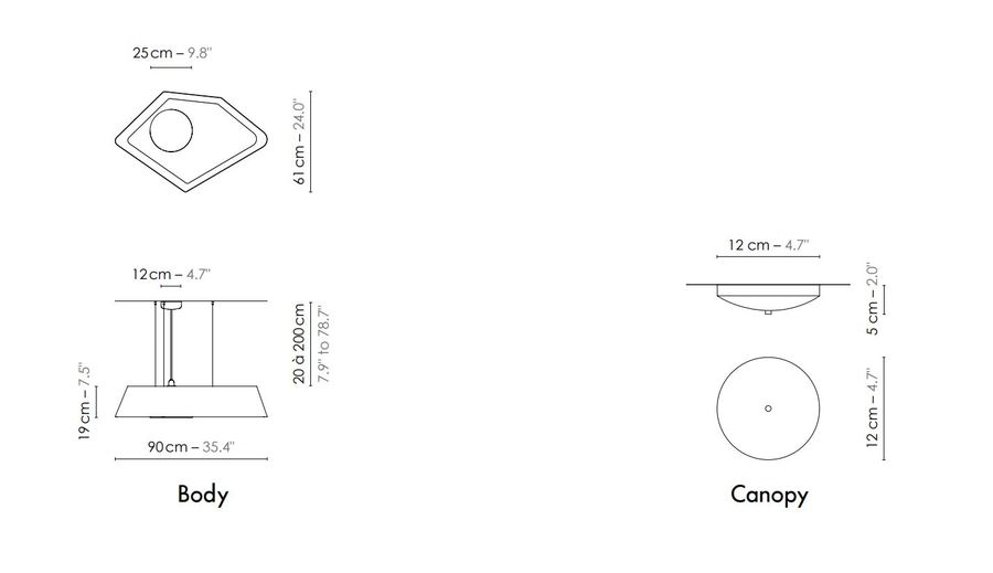 Подвесной светильник Designheure Suspension Petit Nénuphar LED