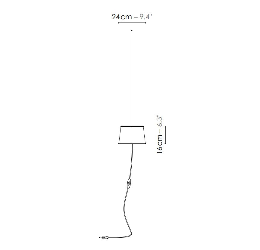 Подвесной светильник Designheure Suspension Nomade Petit Nuage