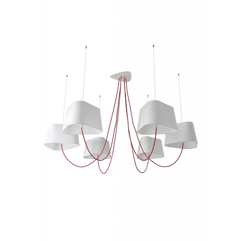 Подвесная люстра Designheure Lustre 6 Moyen Nuage