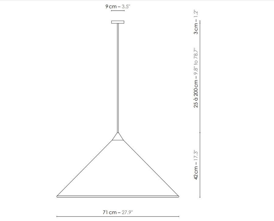 Современный светильник Designheure Suspension Grand Paris-Hanoi