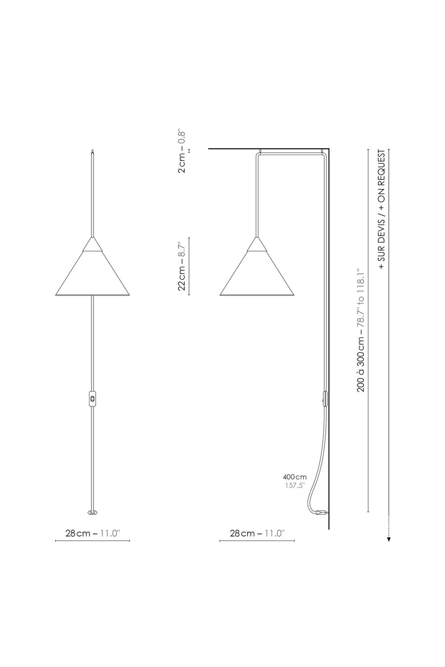 Необычный светильник Designheure Suspension Nomade Petit Paris-Hanoi