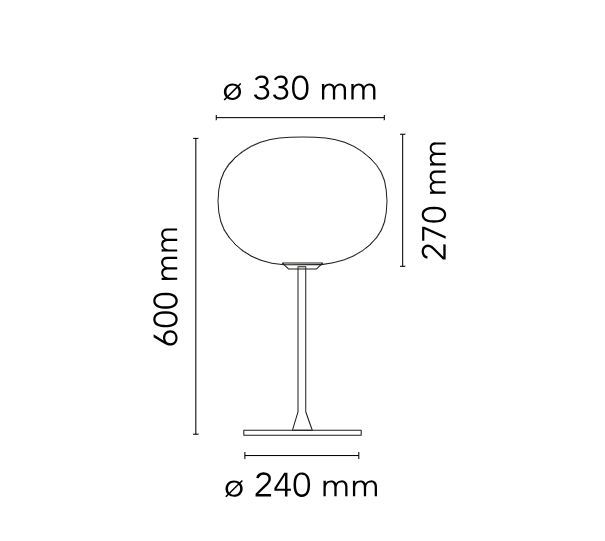 Настольный светильник Flos Glo-Ball Table 1