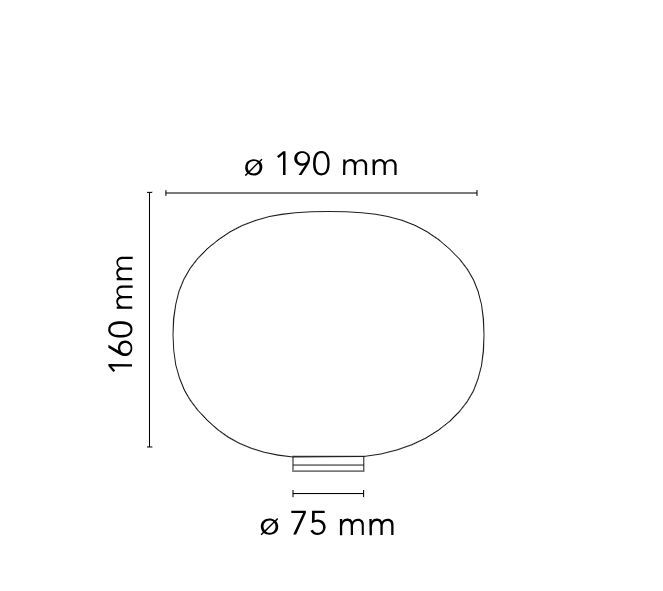 Дизайнерский светильник Flos Glo-Ball Basic Zero Dimmer