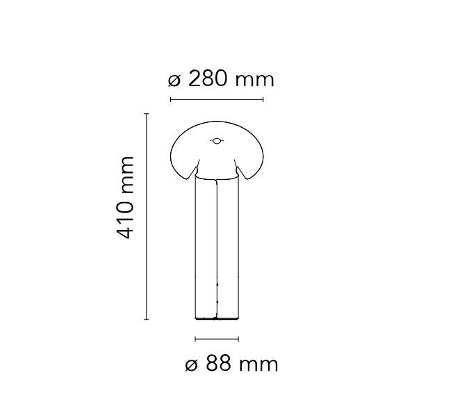 Современный светильник Flos Chiara Table