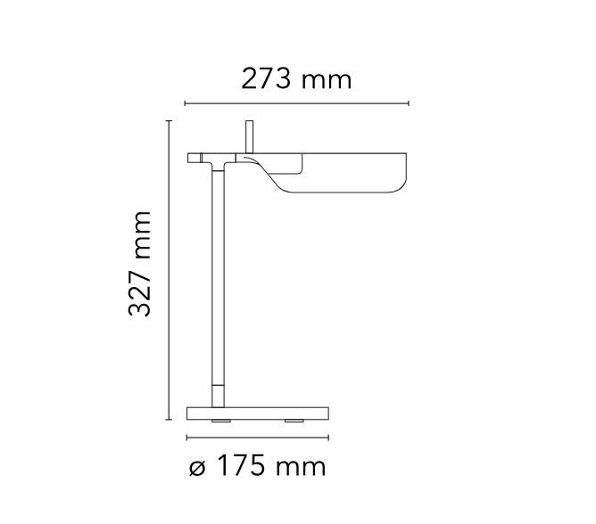 Элегантный светильник Flos Tab Table