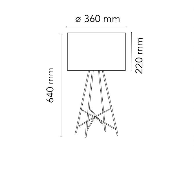 Роскошный светильник Flos Ray Table