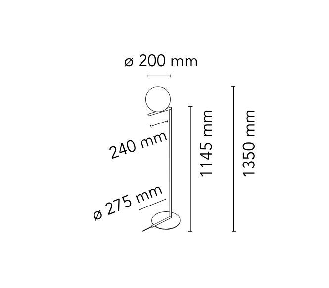 Напольный светильник Flos IC Lights Floor