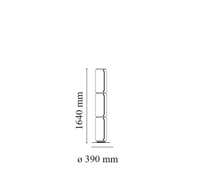 Стильный светильник Flos Noctambule Floor