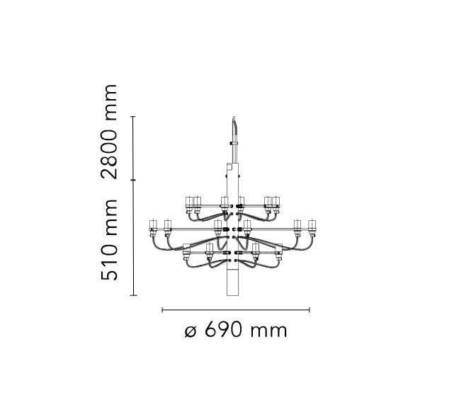 Подвесной светильник Flos 2097/18