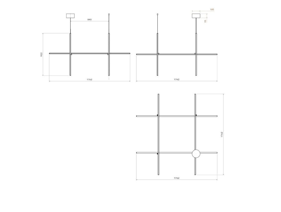 Подвесной светильник Flos Coordinates Suspension