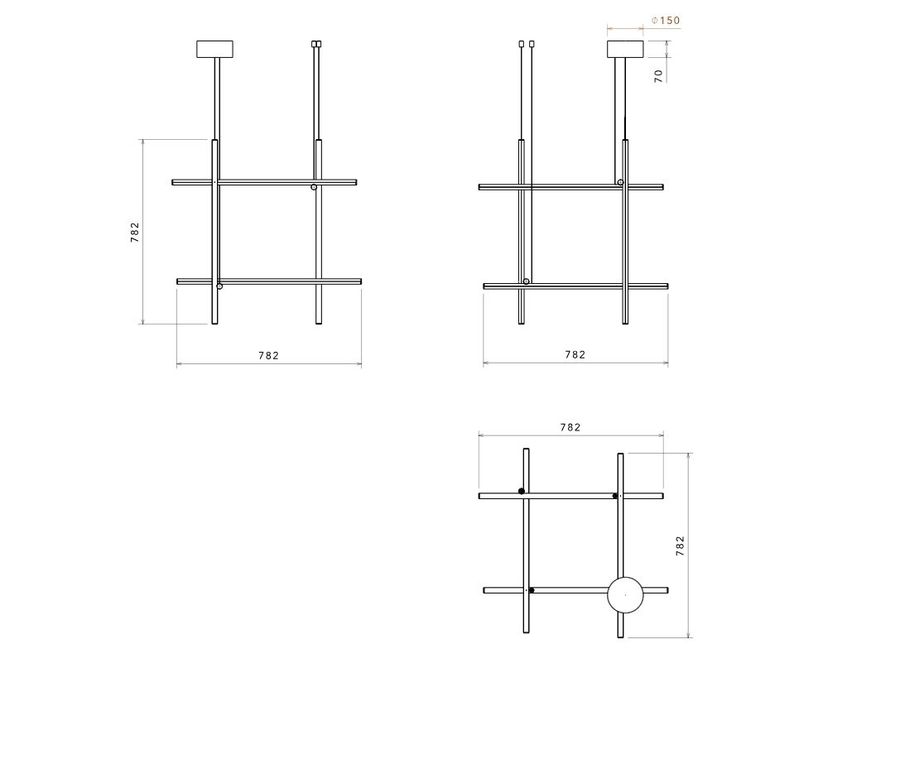 Подвесной светильник Flos Coordinates Suspension