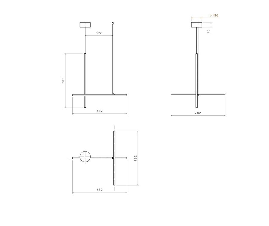 Подвесной светильник Flos Coordinates Suspension