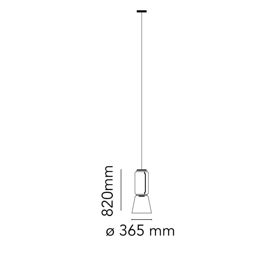 Современный светильник Flos Noctambule Suspension Cone