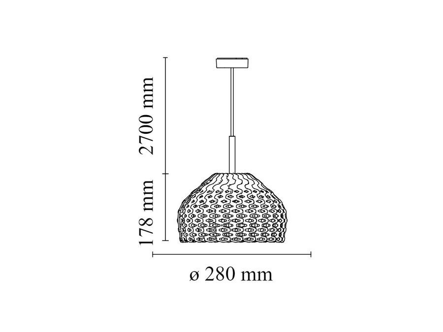 Подвесной светильник Flos Tatou Suspension 1