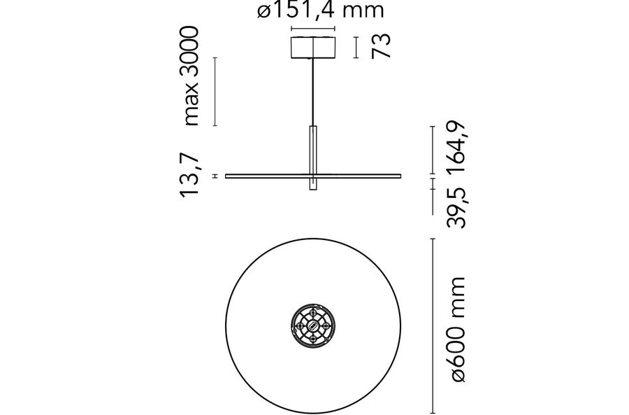 Подвесной светильник Flos My Disc