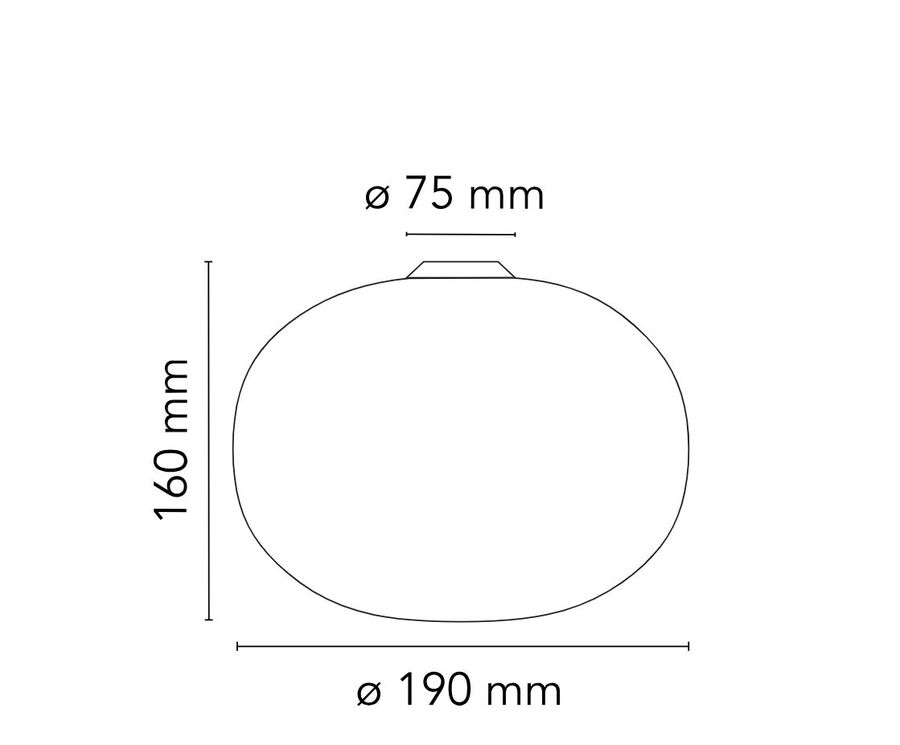 Современный светильник Flos Glo-Ball Ceiling/Wall