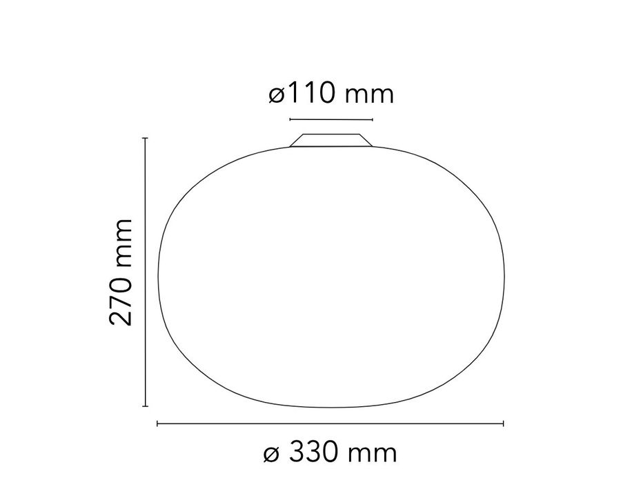 Современный светильник Flos Glo-Ball Ceiling/Wall