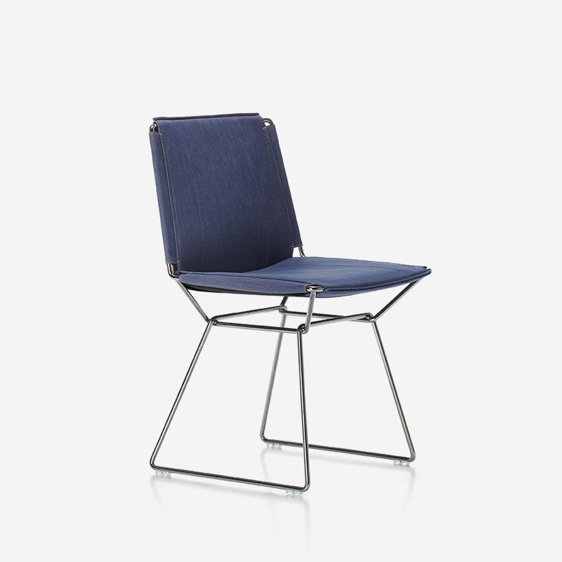 Современный стул Mdf Italia Neil Denim Chair