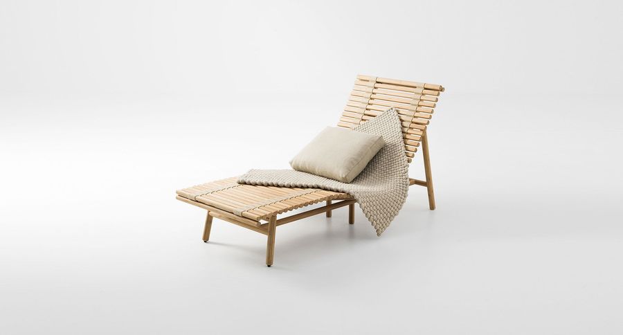 Дизайнерский шезлонг Paola Lenti Shibui