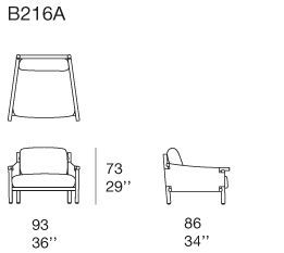 Дизайнерское кресло для сада Paola Lenti Kiori