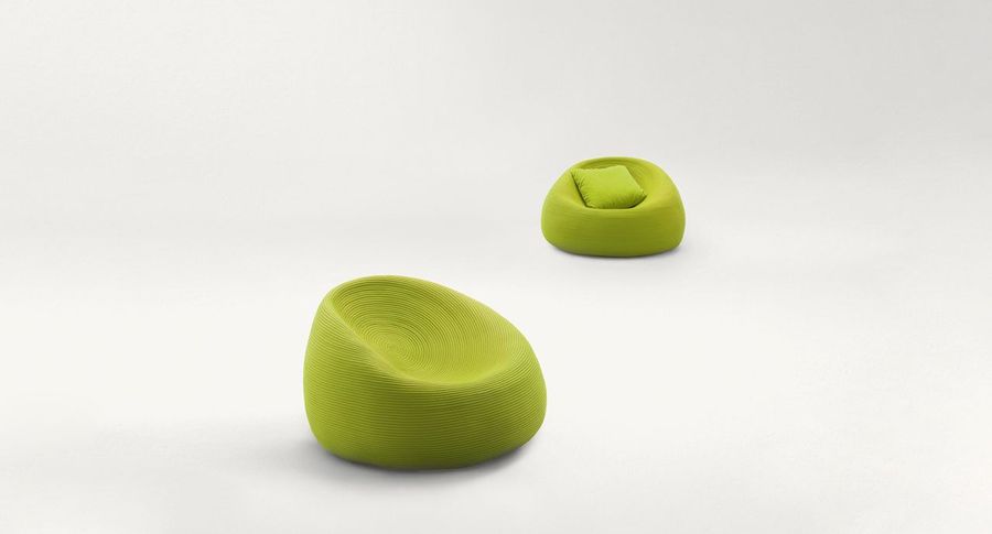 Плетеное кресло Paola Lenti Otto