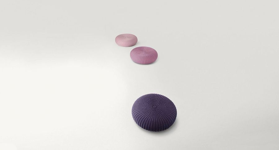 Стильный пуф Paola Lenti Shell