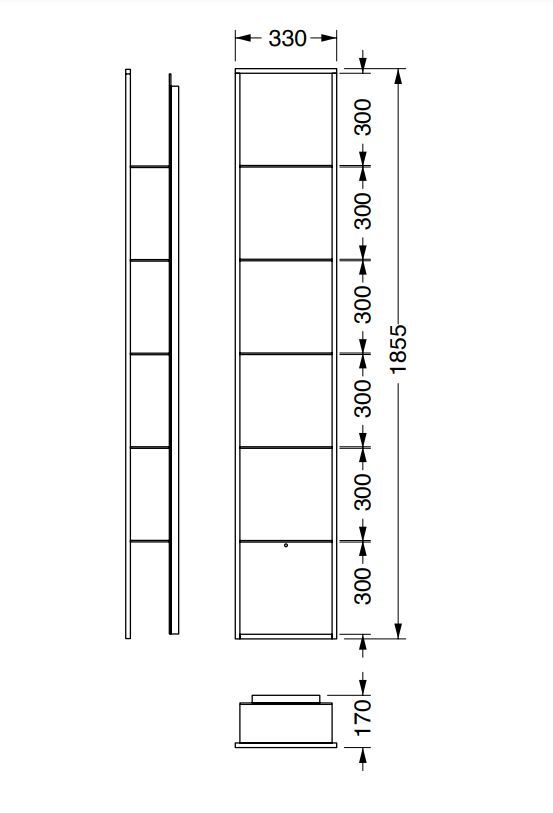 Книжный шкаф Porro Gap