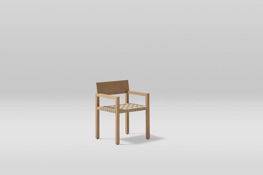 Современное кресло Point Kubik Dining Armchair