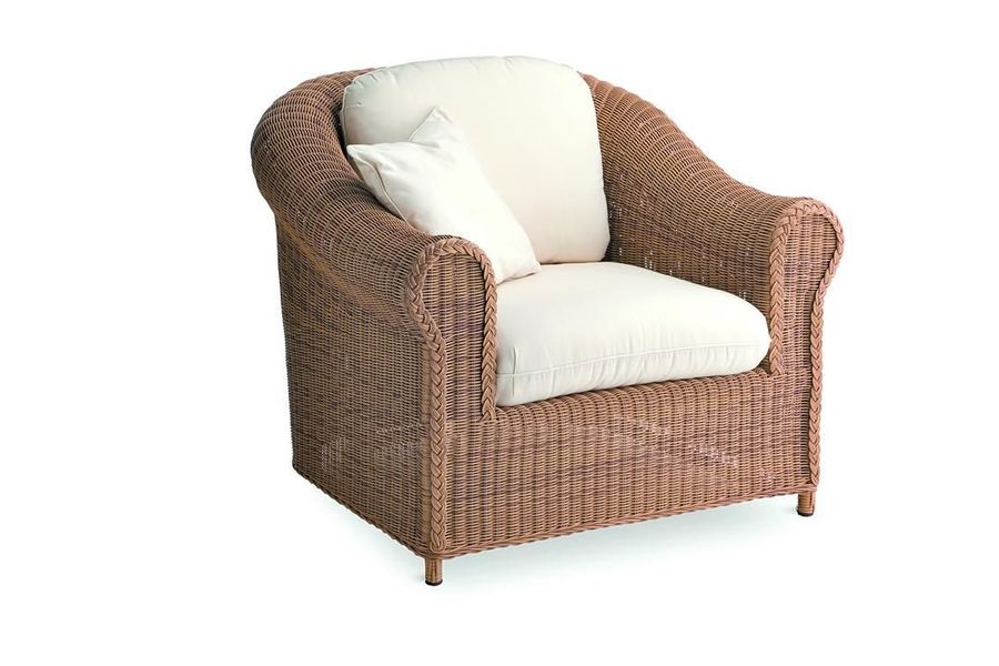 Плетеное кресло Point Brumas Lounge Armchair
